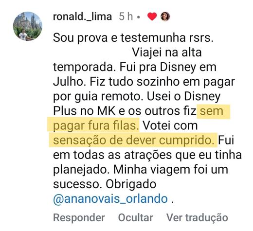 Depoimento - Ronald
